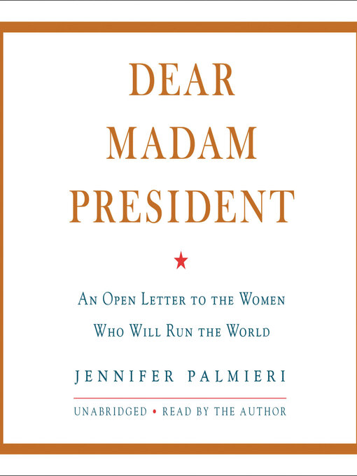 Cover image for Dear Madam President